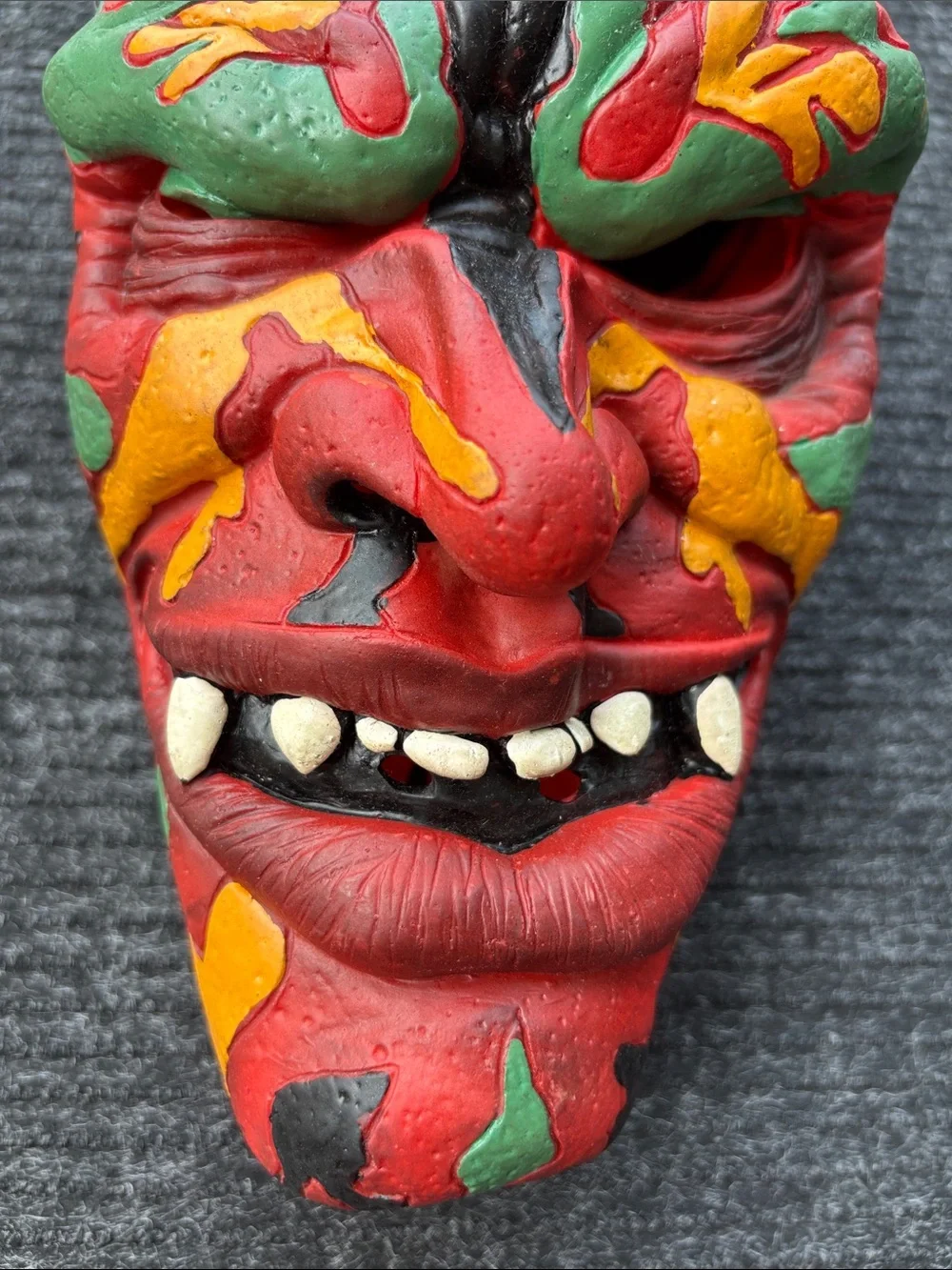 Vintage Adult Demon Mask